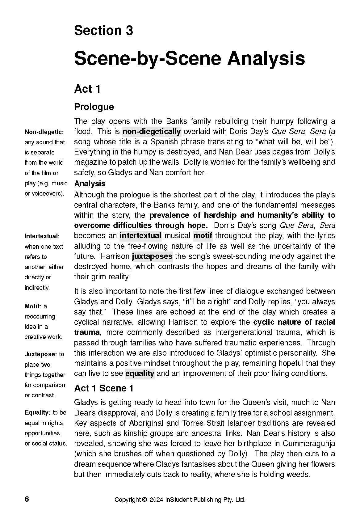 ATAR Notes Text Guide: Rainbow's End by Jane Harrison - Image 10
