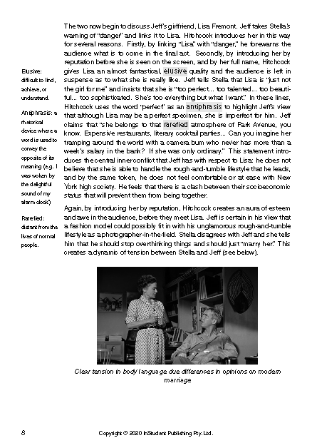 ATAR Notes Text Guide: Rear Window by Alfred Hitchcock - Image 12