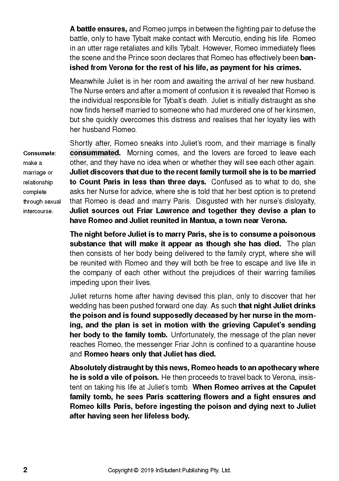 ATAR Notes Text Guide: Romeo and Juliet by William Shakespeare - Image 7