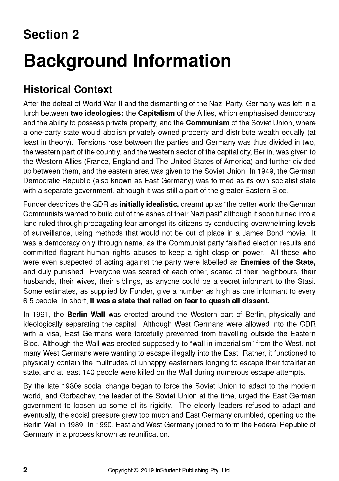 ATAR Notes Text Guide: Stasiland by Anna Funder - Image 6