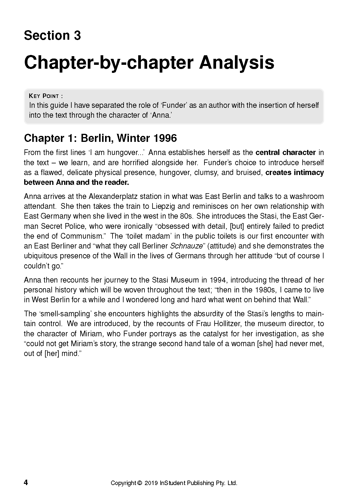 ATAR Notes Text Guide: Stasiland by Anna Funder - Image 7