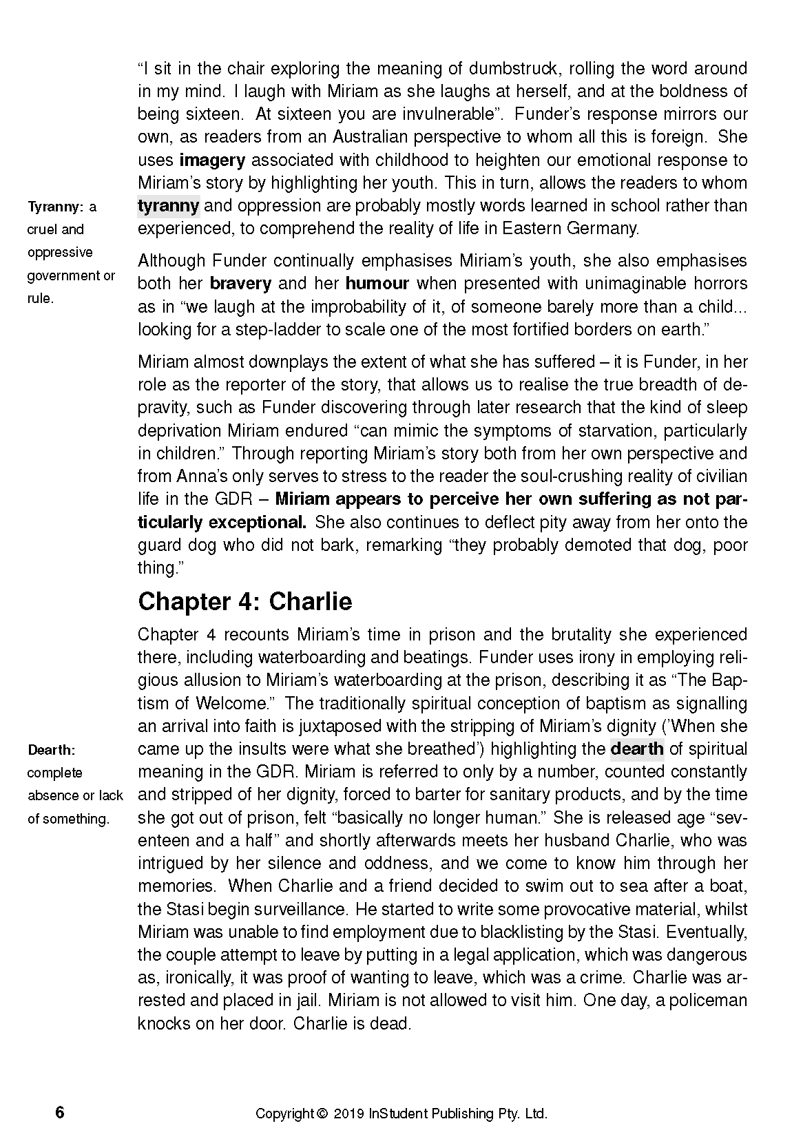 ATAR Notes Text Guide: Stasiland by Anna Funder - Image 9