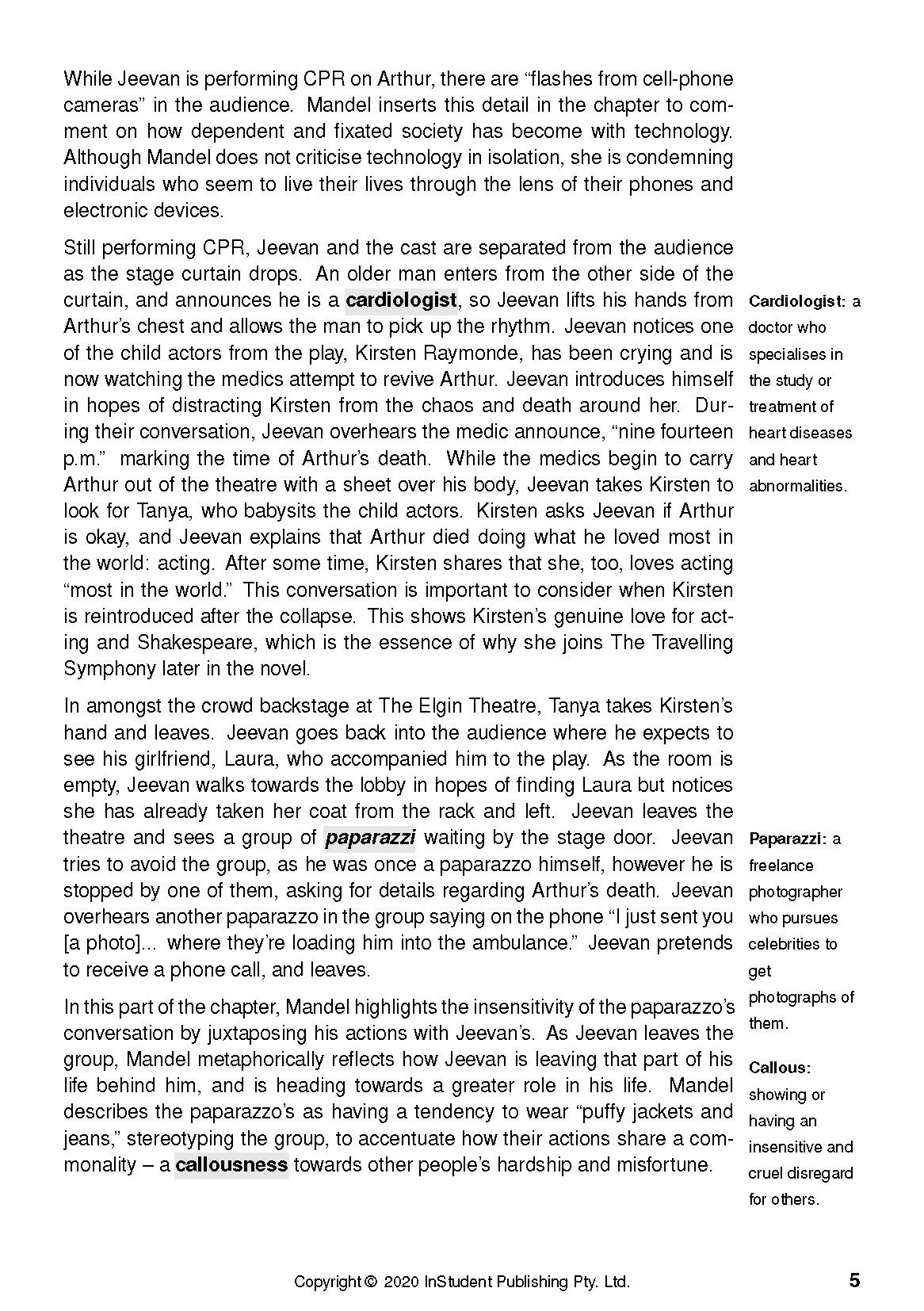 ATAR Notes Text Guide: Station Eleven by Emily St. John Mandel - Image 10