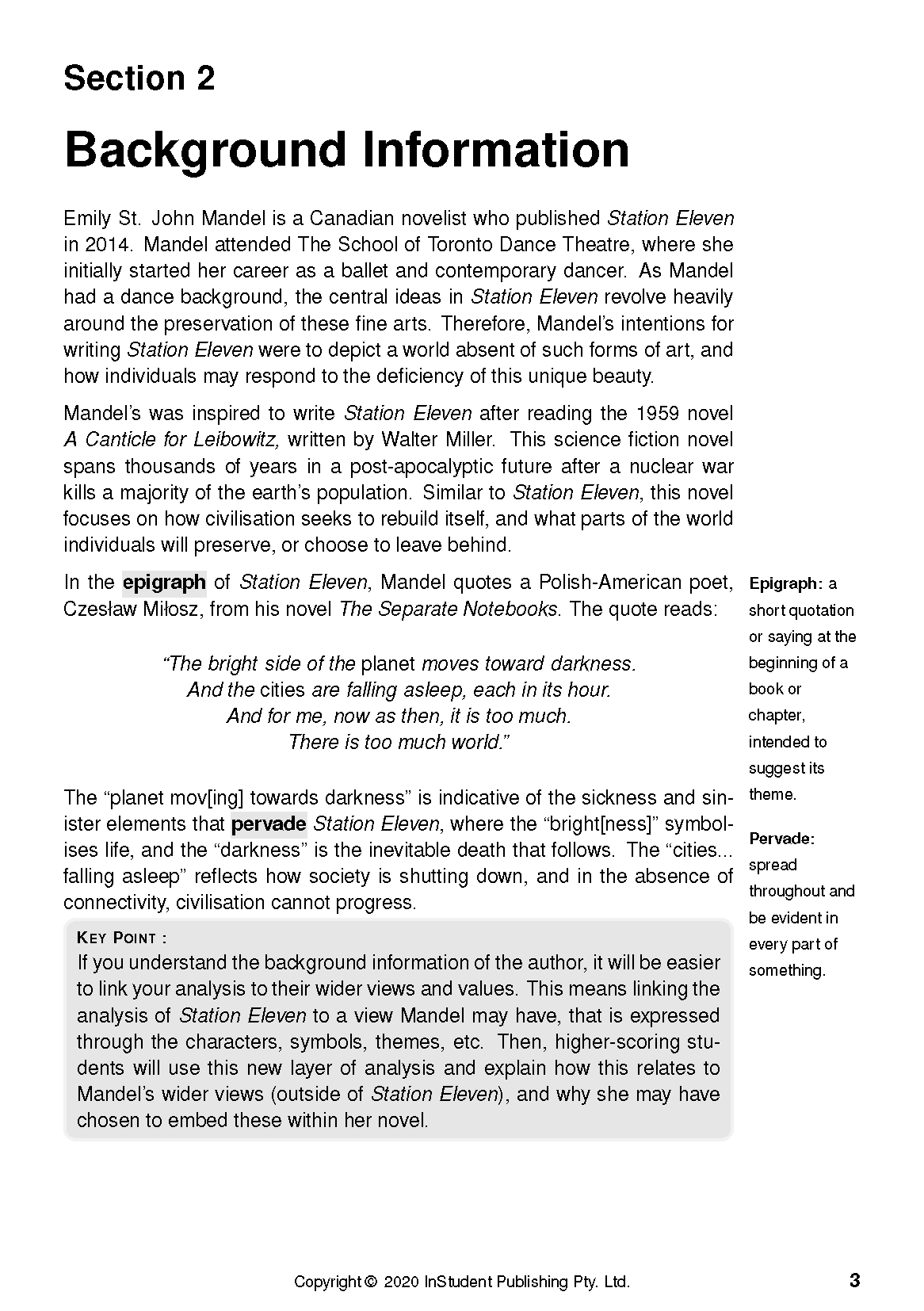 ATAR Notes Text Guide: Station Eleven by Emily St. John Mandel - Image 8
