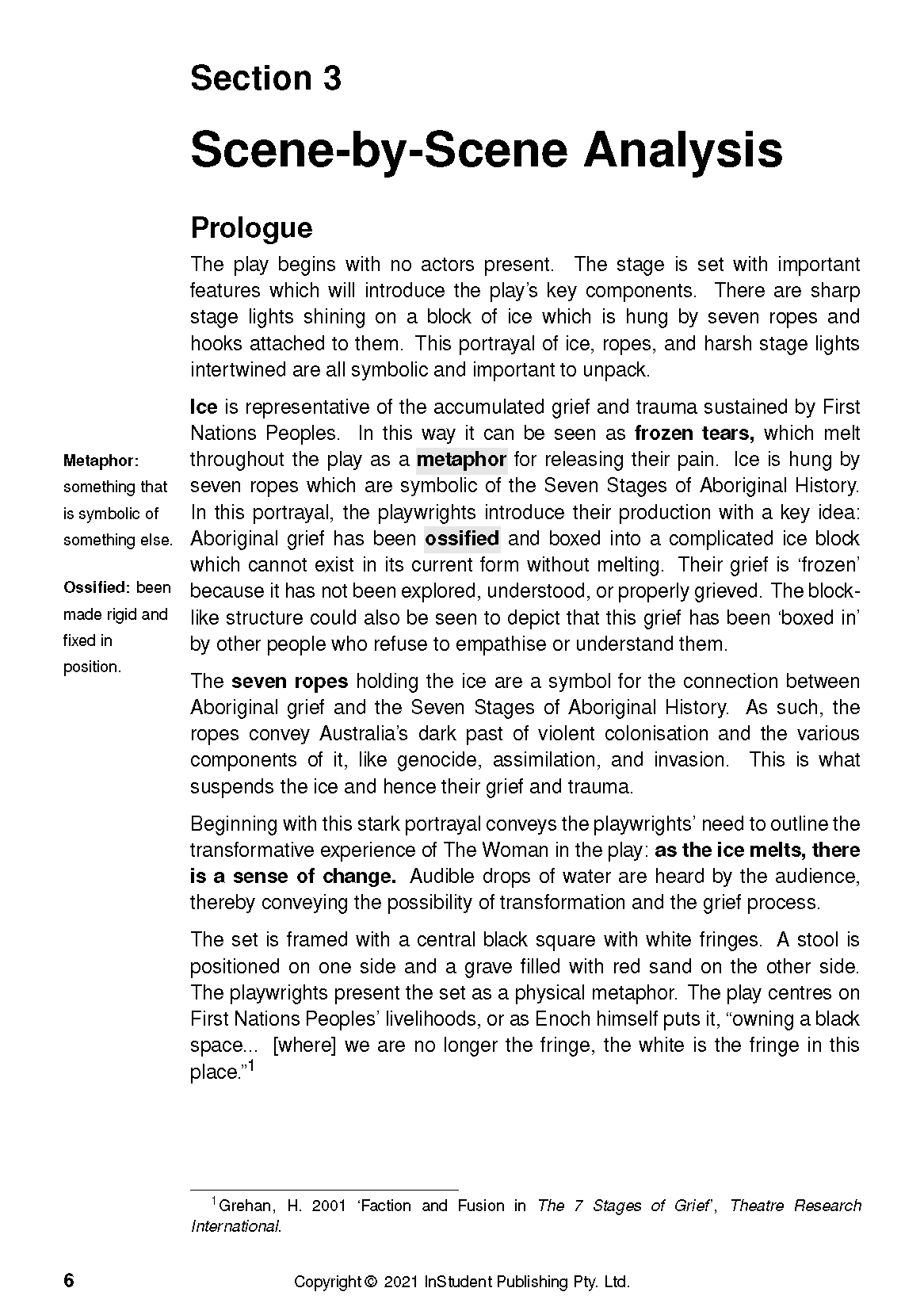 ATAR Notes Text Guide: The 7 Stages of Grieving by Wesley Enoch and Deborah Mailman - Image 10