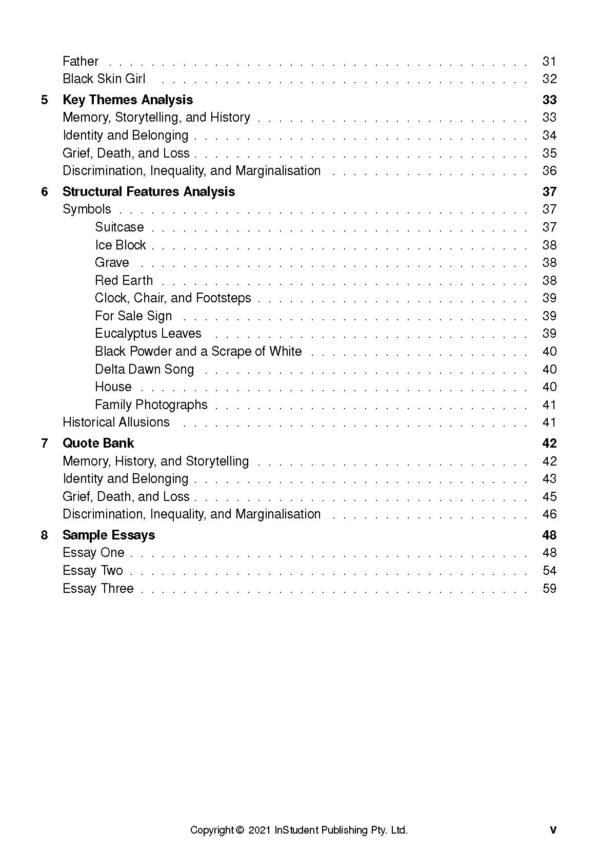 ATAR Notes Text Guide: The 7 Stages of Grieving by Wesley Enoch and Deborah Mailman - Image 4
