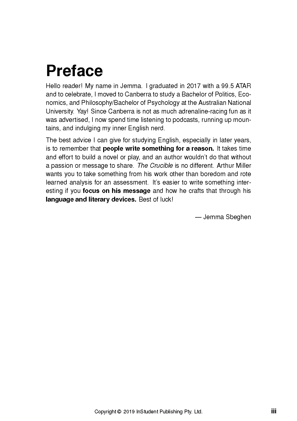 ATAR Notes Text Guide: The Crucible by Arthur Miller - Image 2