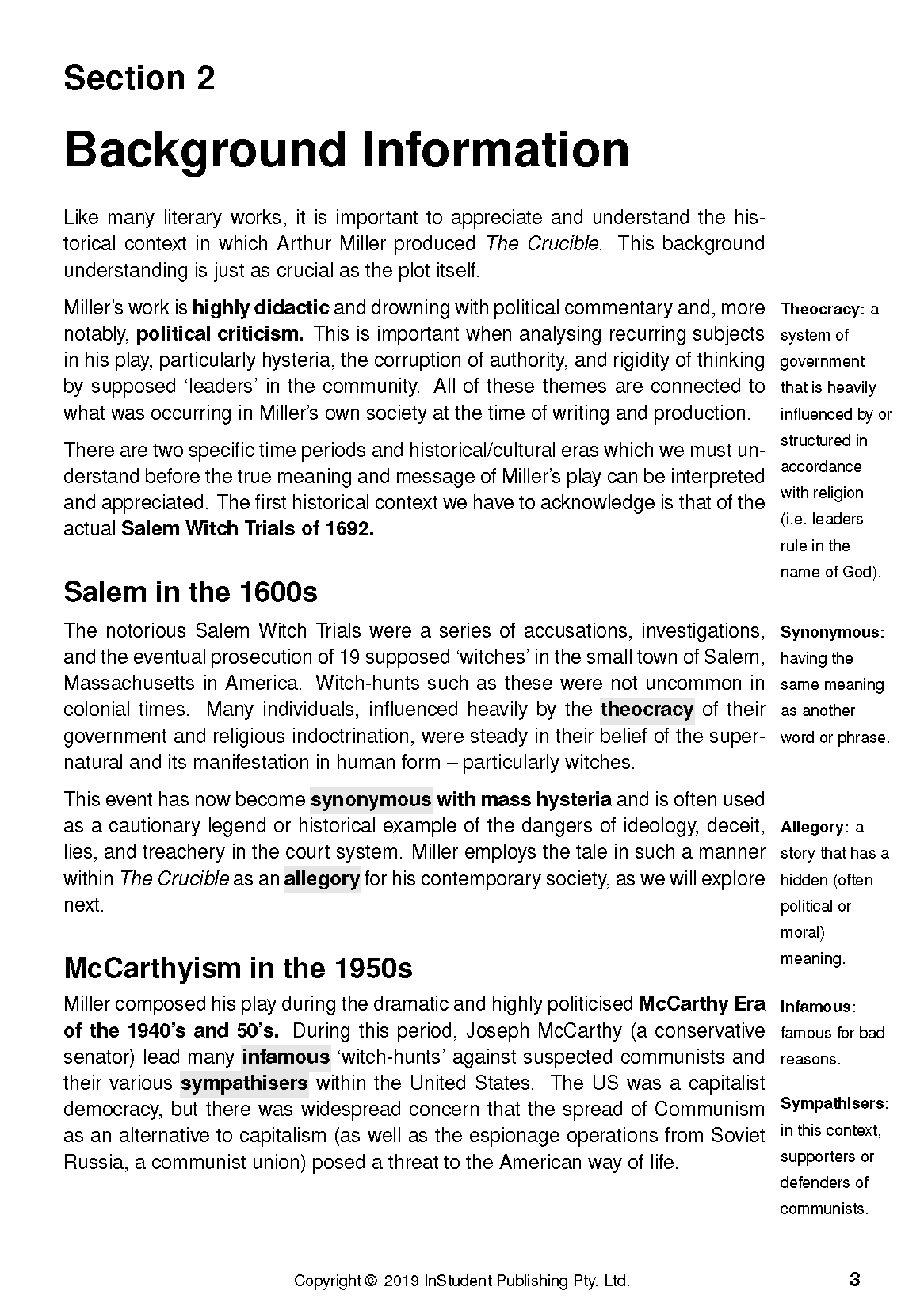 ATAR Notes Text Guide: The Crucible by Arthur Miller - Image 7