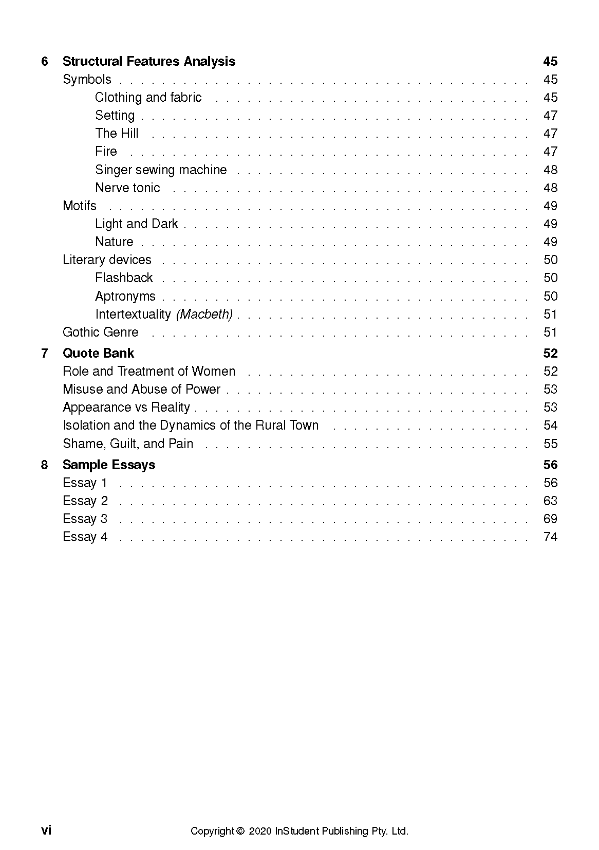 ATAR Notes Text Guide: The Dressmaker by Rosalie Ham - Image 5