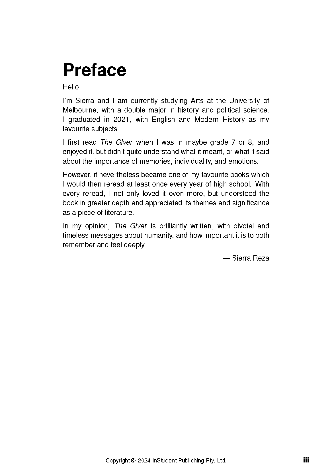ATAR Notes Text Guide: The Giver by Lois Lowry - Image 2
