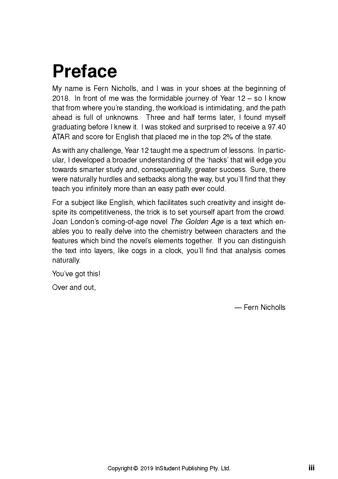 ATAR Notes Text Guide: The Golden Age by Joan London - Image 2