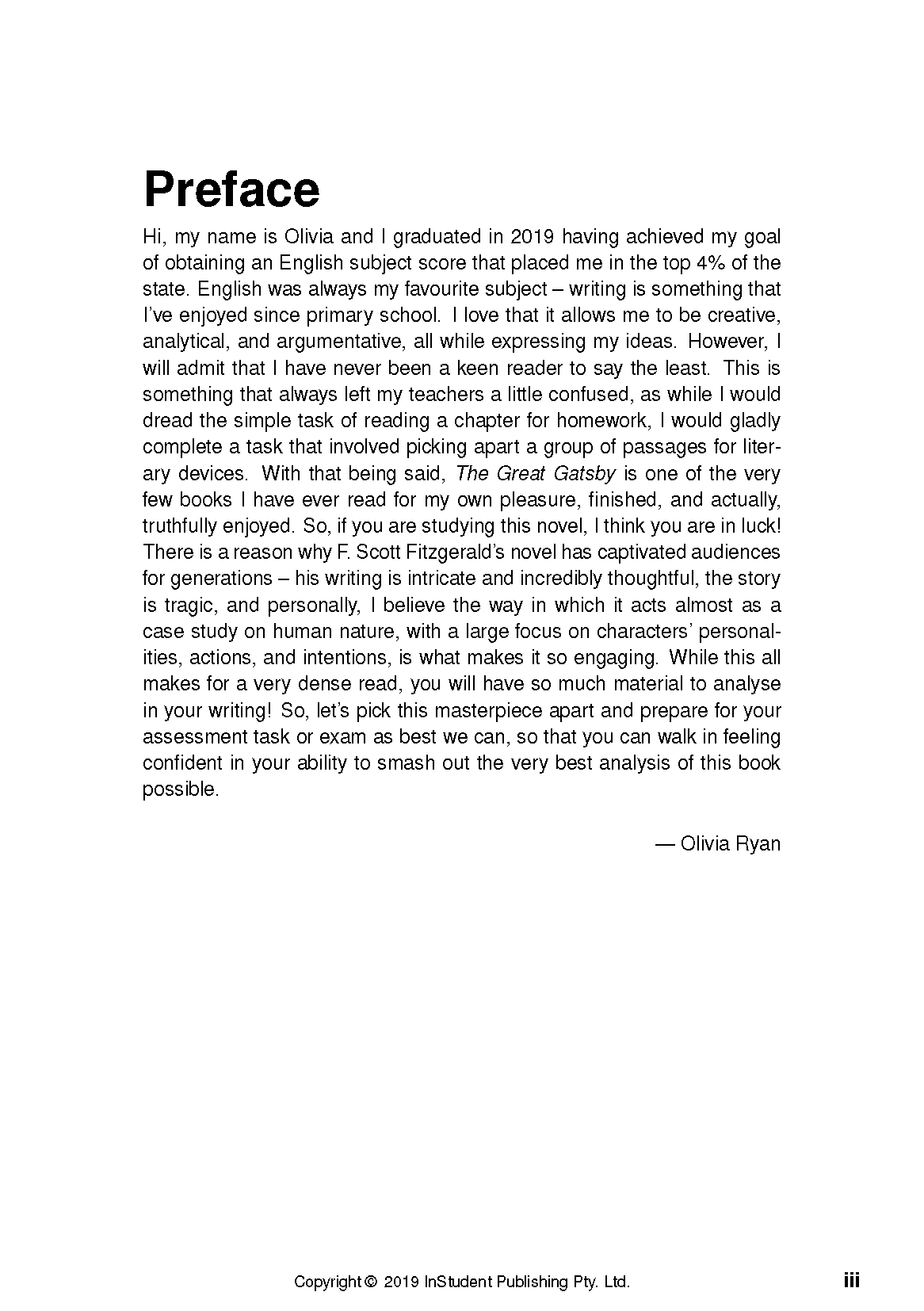 ATAR Notes Text Guide: The Great Gatsby by F Scott Fitzgerald - Image 2