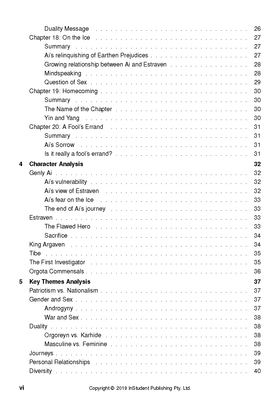 ATAR Notes Text Guide: The Left Hand of Darkness by Ursula Le Guin - Image 5