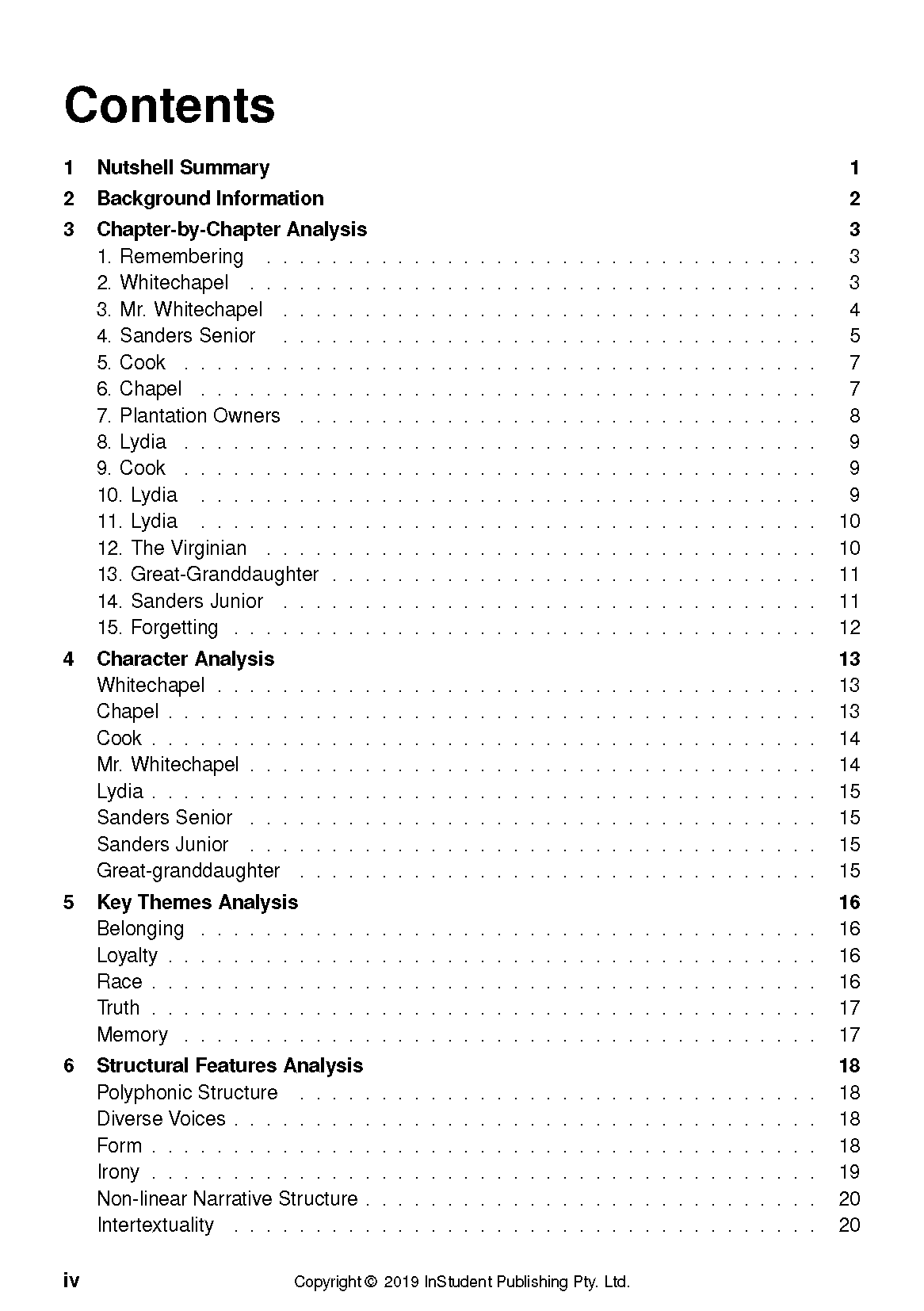 ATAR Notes Text Guide: The Longest Memory by Fred D'Aguiar - Image 3
