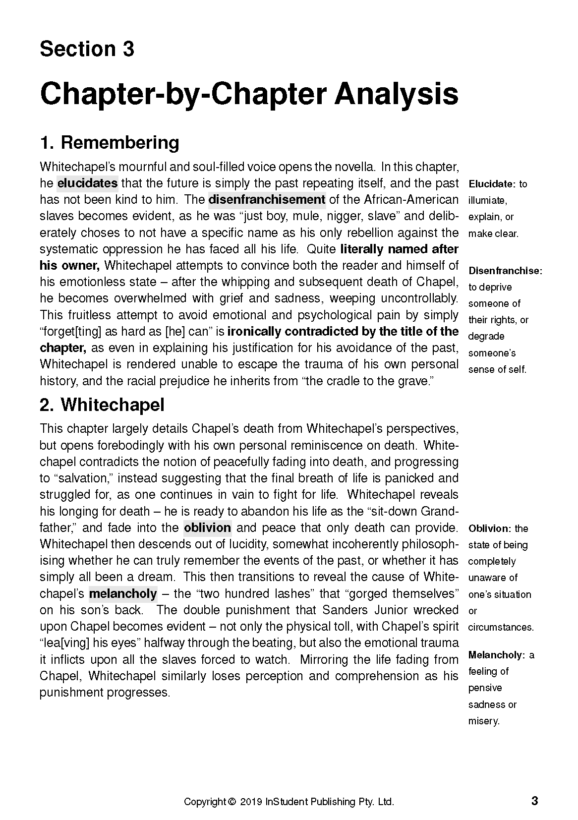 ATAR Notes Text Guide: The Longest Memory by Fred D'Aguiar - Image 7