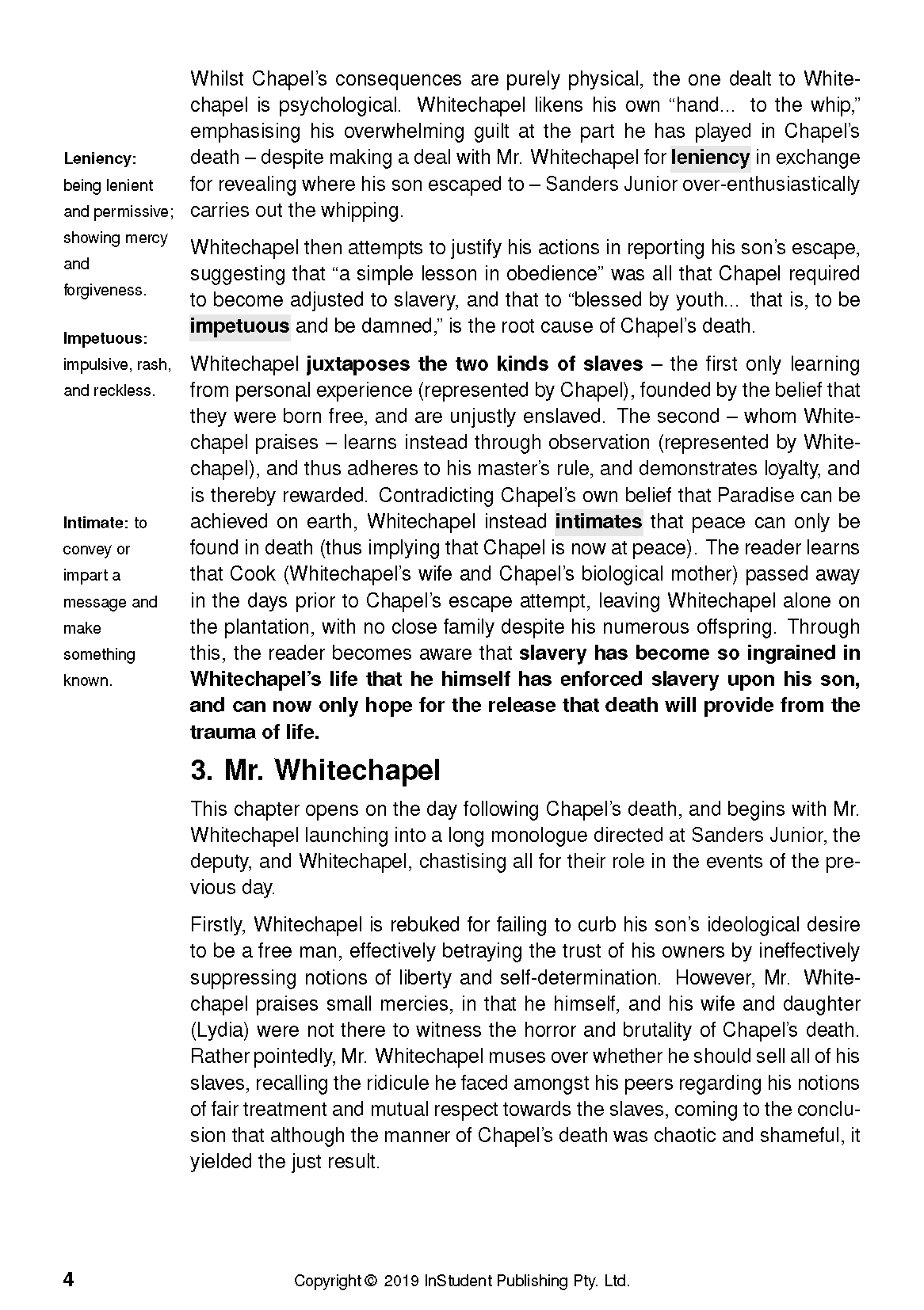 ATAR Notes Text Guide: The Longest Memory by Fred D'Aguiar - Image 8