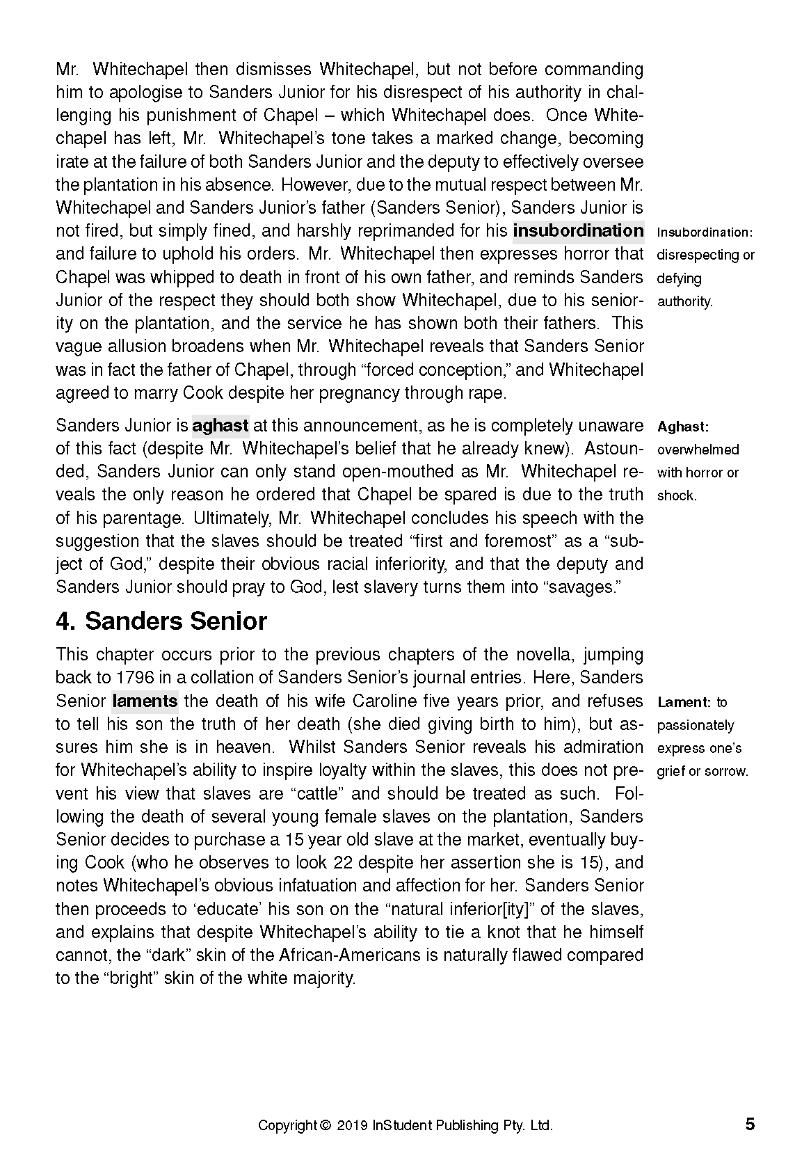 ATAR Notes Text Guide: The Longest Memory by Fred D'Aguiar - Image 9