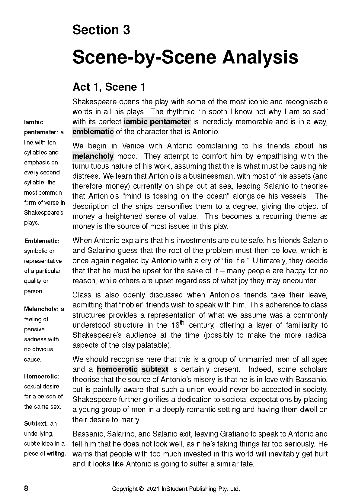 ATAR Notes Text Guide: The Merchant of Venice by William Shakespeare - Image 12