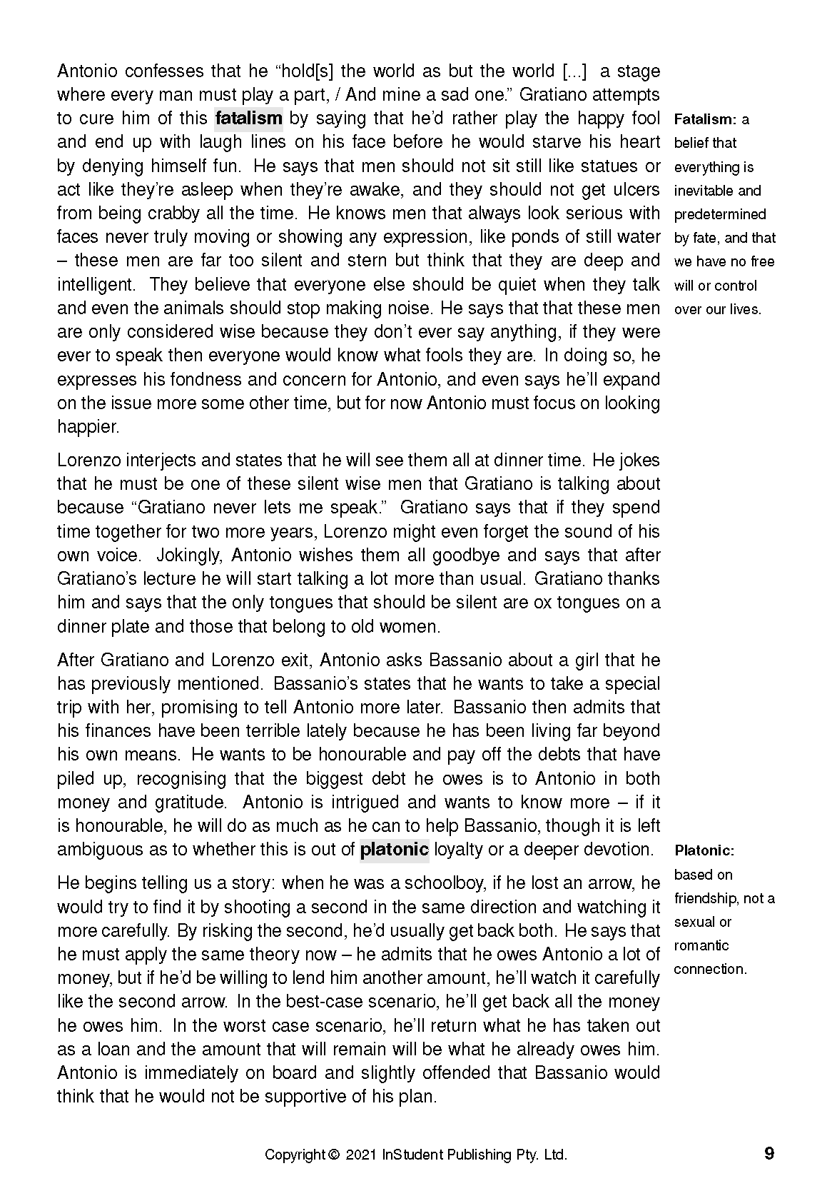 ATAR Notes Text Guide: The Merchant of Venice by William Shakespeare - Image 13