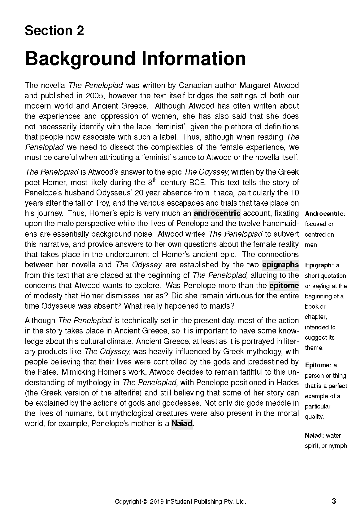 ATAR Notes Text Guide: The Penelopiad by Margaret Atwood - Image 7