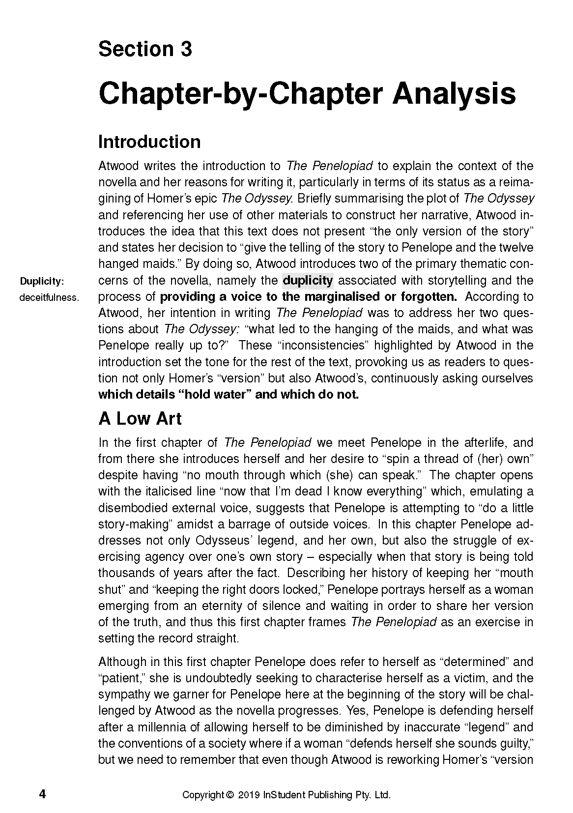 ATAR Notes Text Guide: The Penelopiad by Margaret Atwood - Image 8