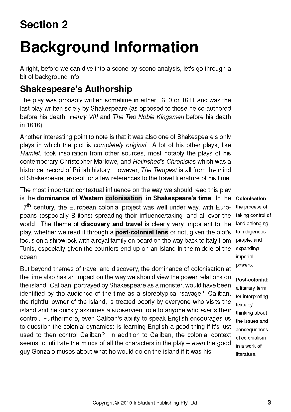 ATAR Notes Text Guide: The Tempest by William Shakespeare - Image 7