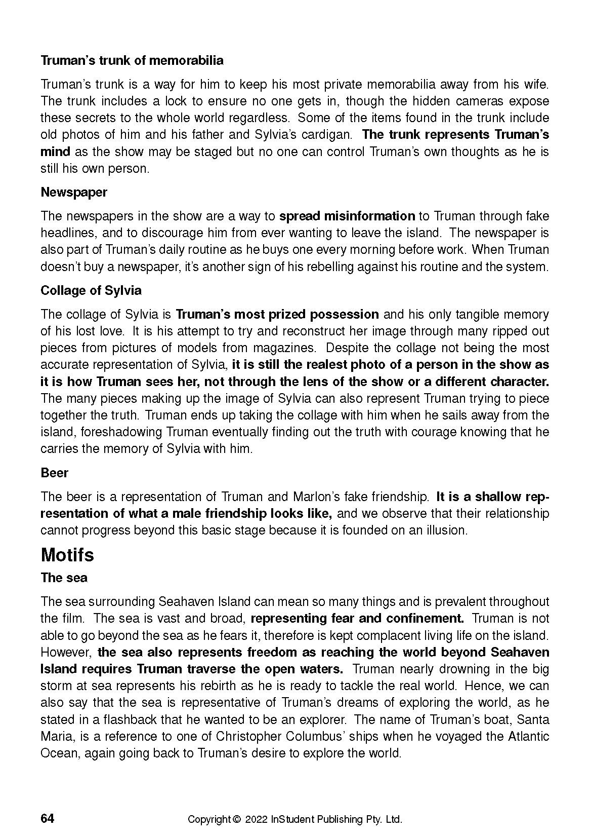 ATAR Notes Text Guide: The Truman Show by Peter Weir - Image 11