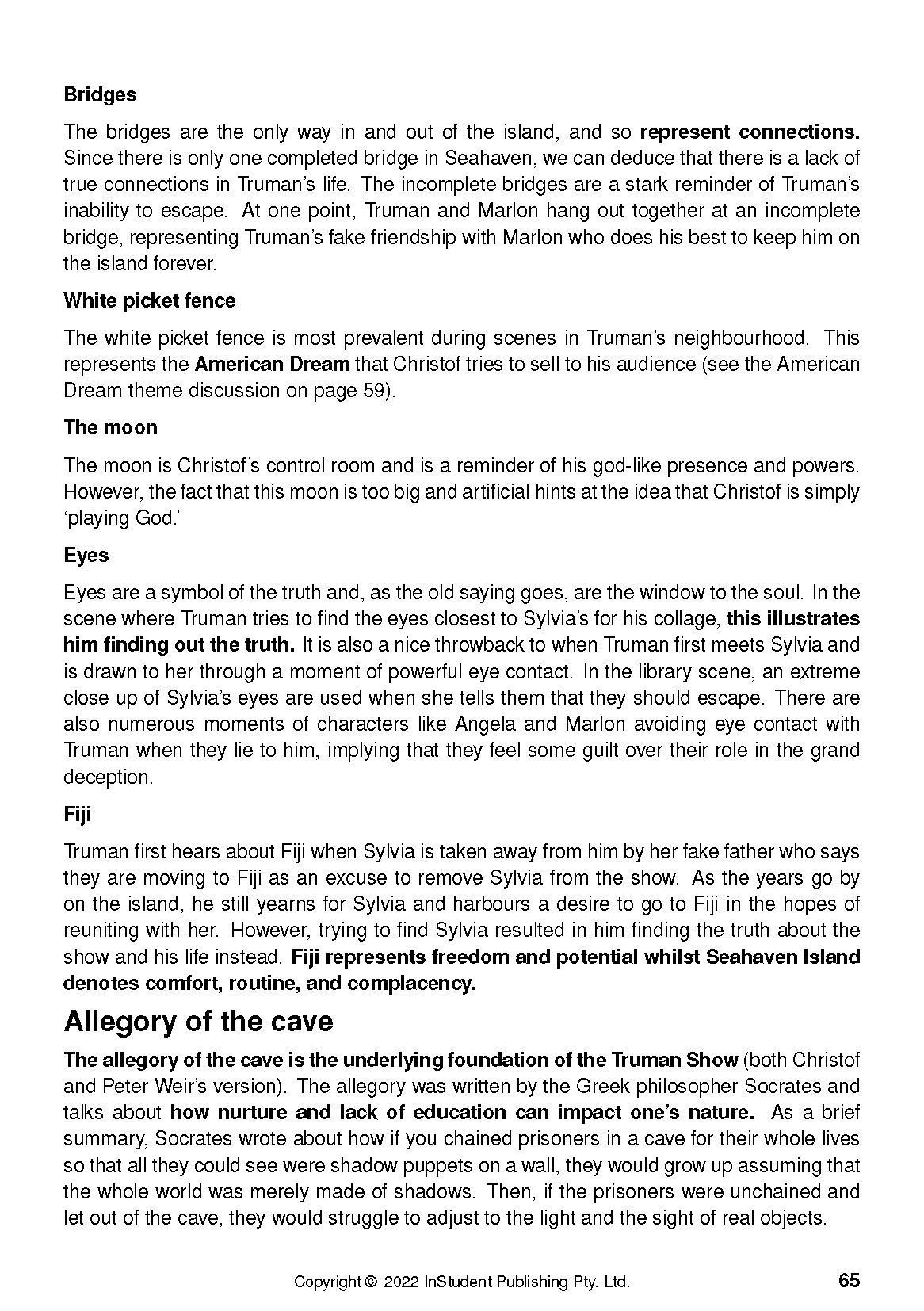 ATAR Notes Text Guide: The Truman Show by Peter Weir - Image 12