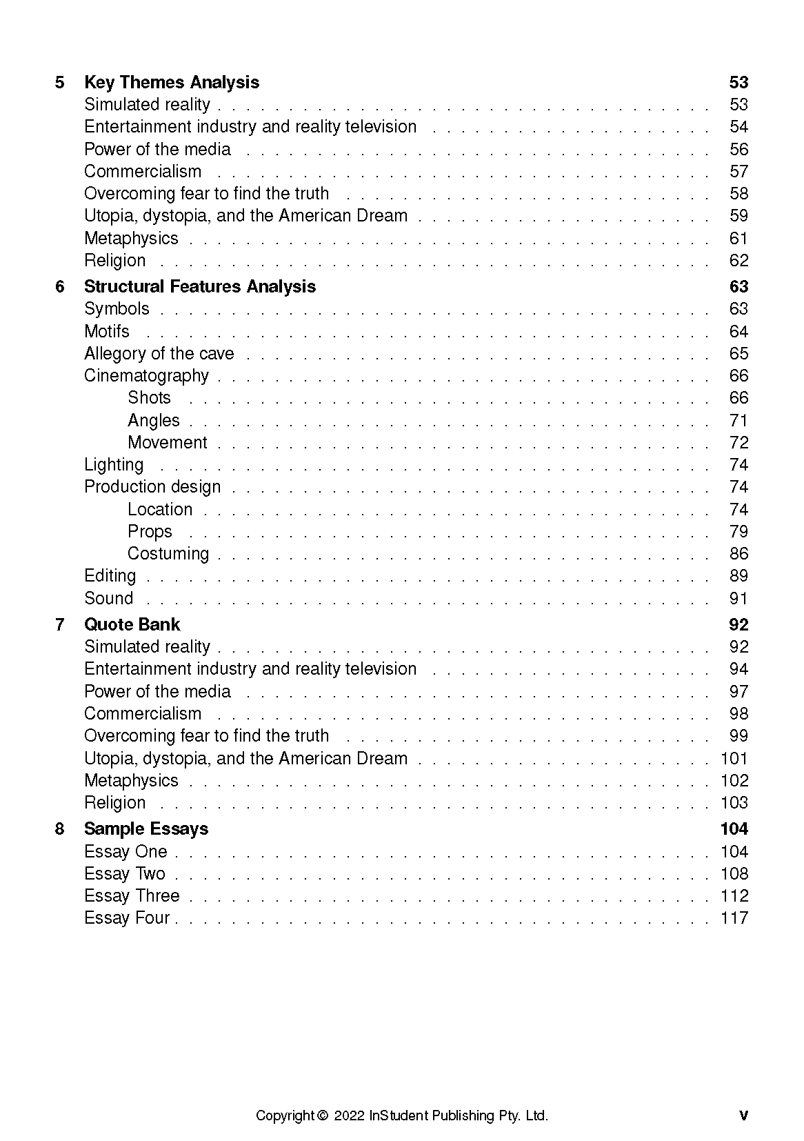 ATAR Notes Text Guide: The Truman Show by Peter Weir - Image 4