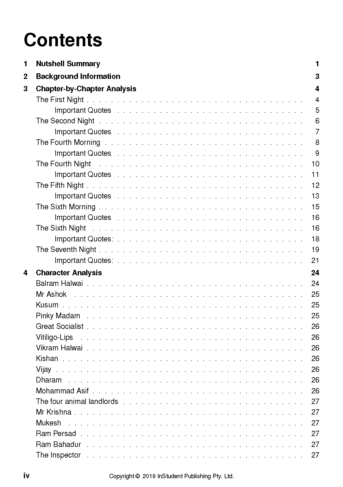 ATAR Notes Text Guide: The White Tiger by Aravind Adiga - Image 3