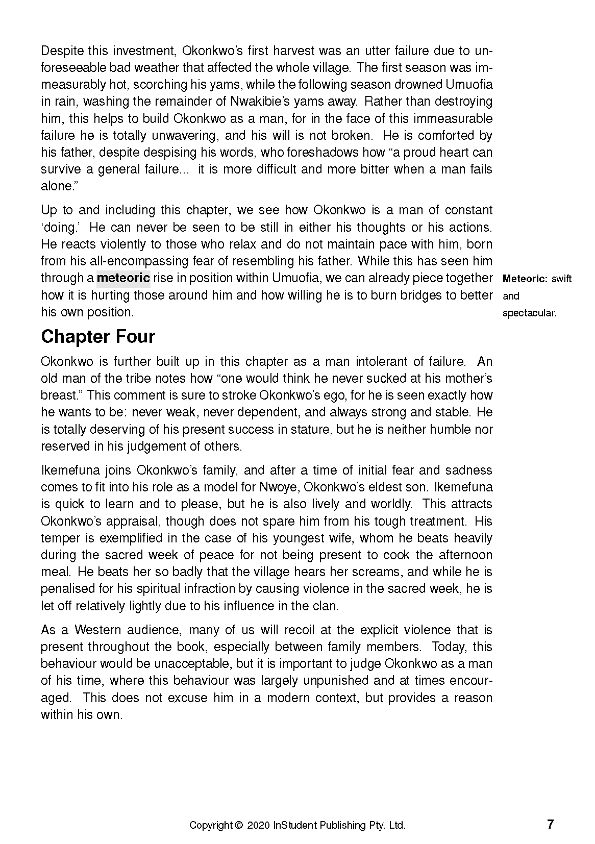 ATAR Notes Text Guide: Things Fall Apart by Chinua Achebe - Image 11