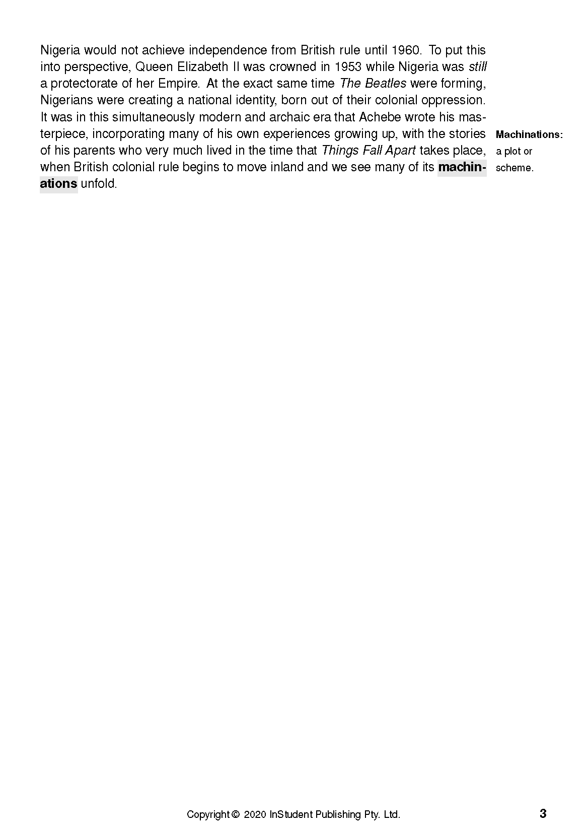 ATAR Notes Text Guide: Things Fall Apart by Chinua Achebe - Image 7