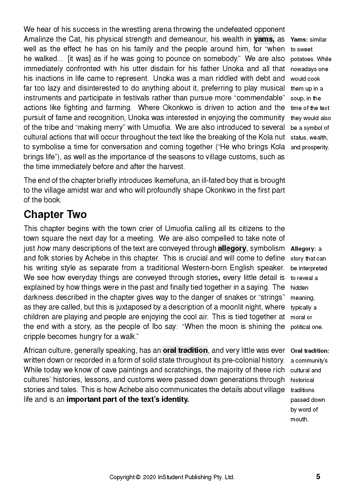 ATAR Notes Text Guide: Things Fall Apart by Chinua Achebe - Image 9