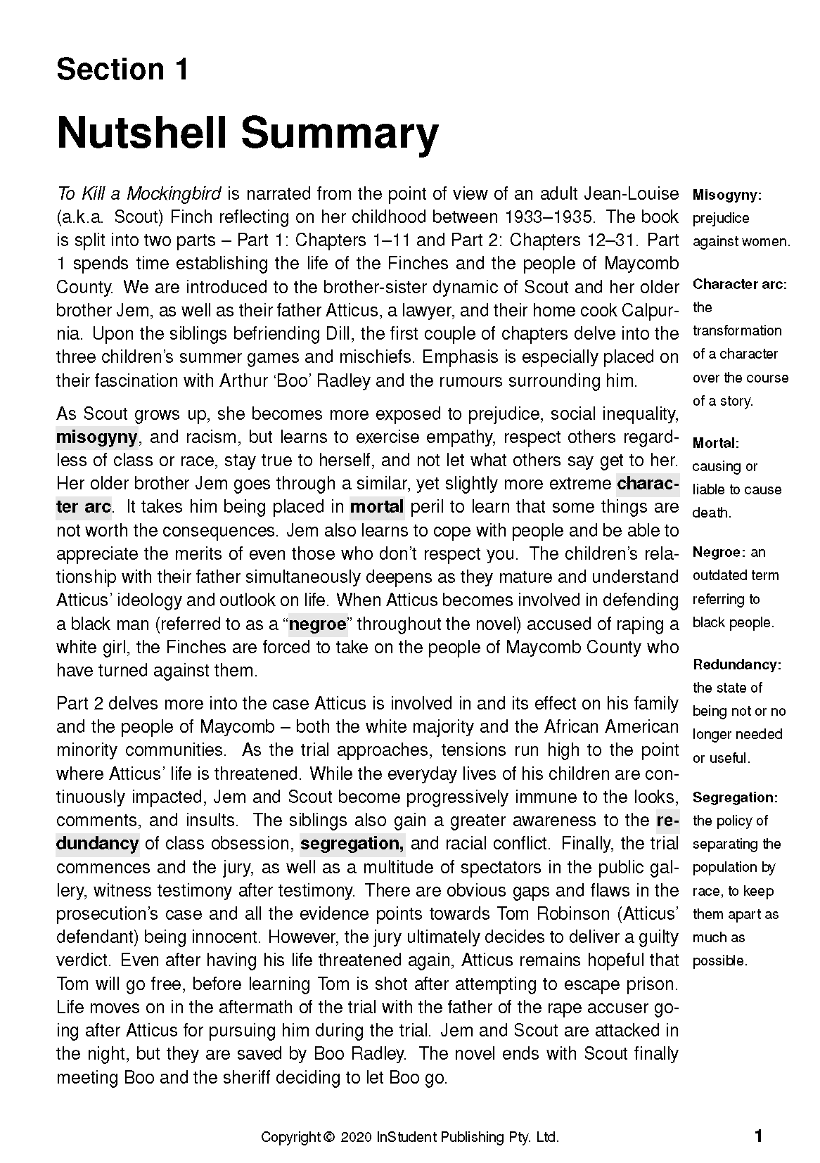 ATAR Notes Text Guide: To Kill A Mockingbird by Harper Lee - Image 6