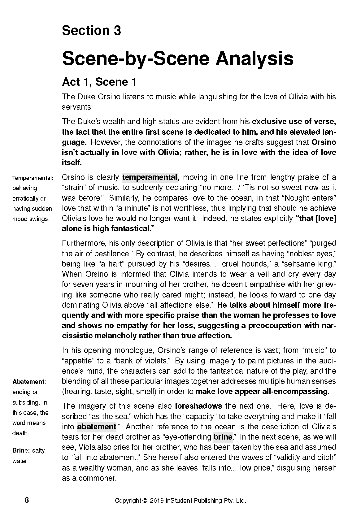 ATAR Notes Text Guide: Twelfth Night by William Shakespeare - Image 10