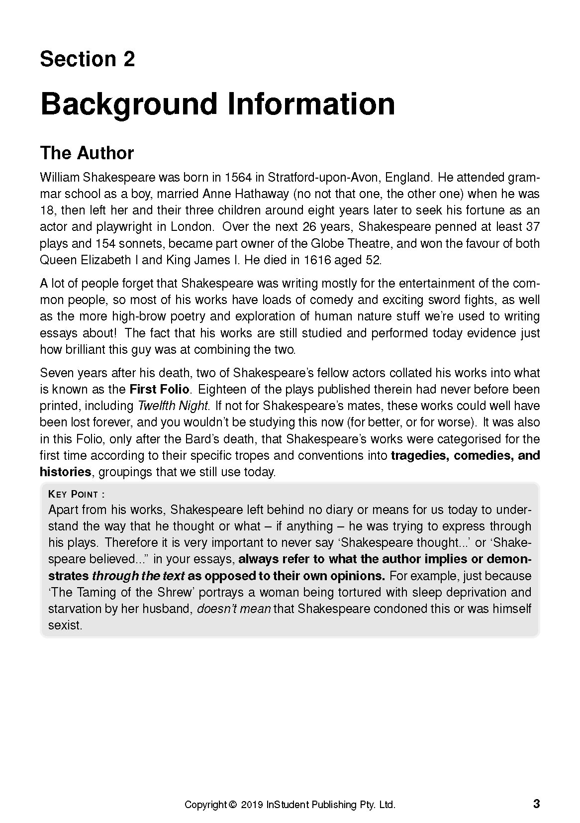 ATAR Notes Text Guide: Twelfth Night by William Shakespeare - Image 7