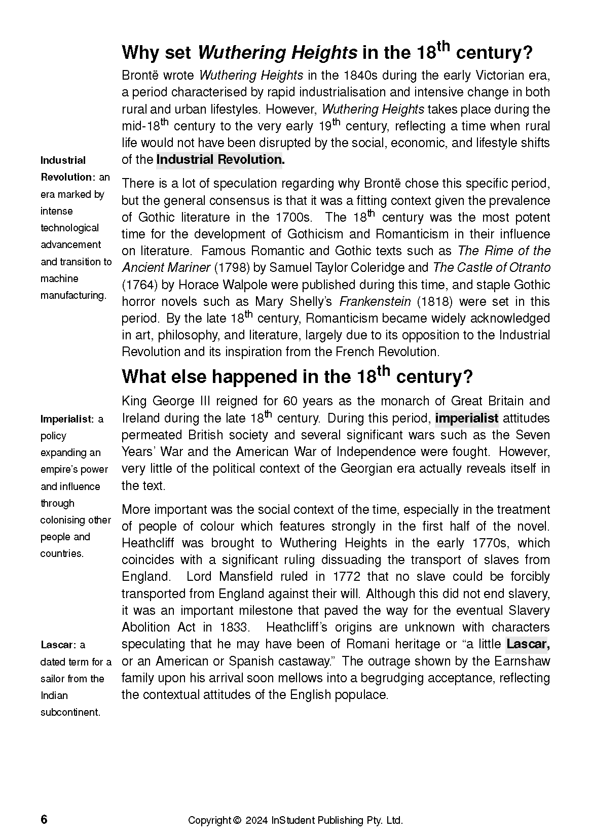 ATAR Notes Text Guide: Wuthering Heights by Emily Bronte - Image 8