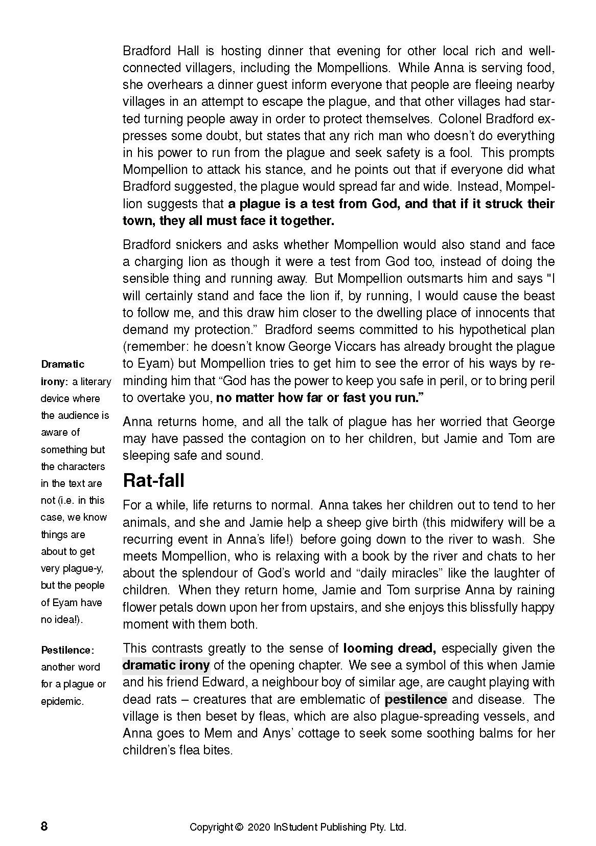 ATAR Notes Text Guide: Year of Wonders by Geraldine Brooks - Image 12