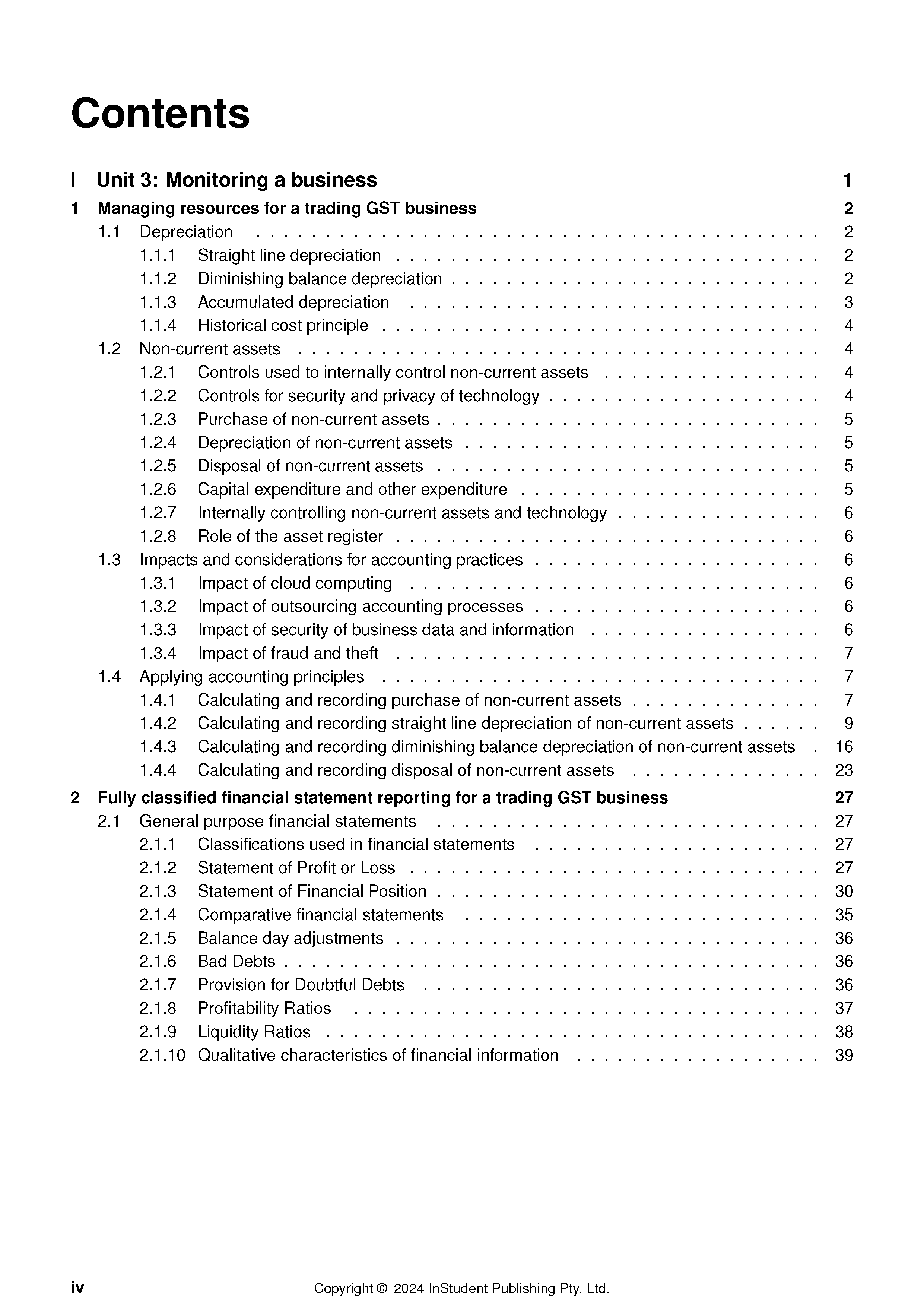 ATAR Notes VCE Accounting 3&4 Complete Course Notes (2025-2027) - Image 3