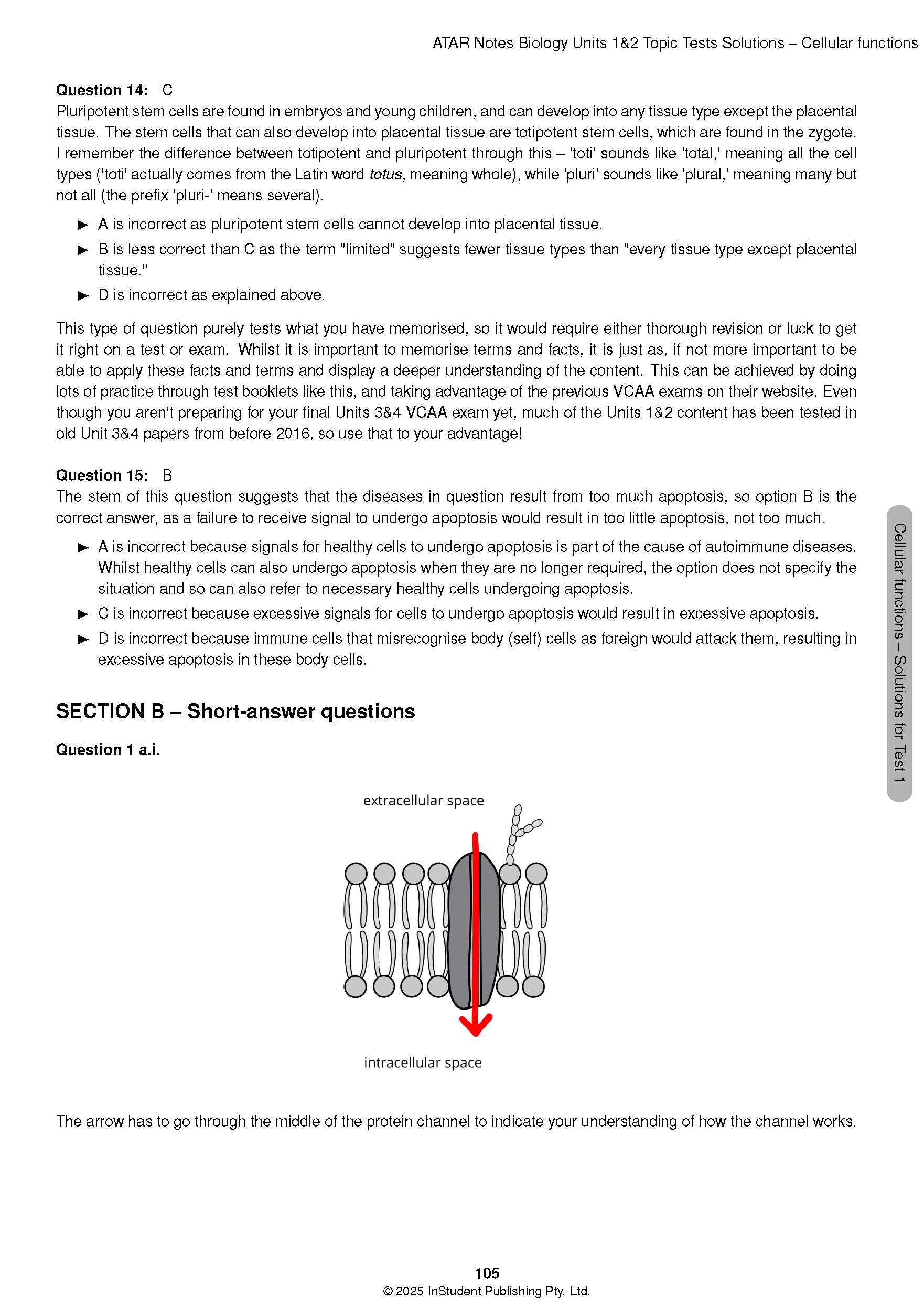 ATAR Notes VCE Biology 1&2 Topic Tests (2025-2026) - Image 12