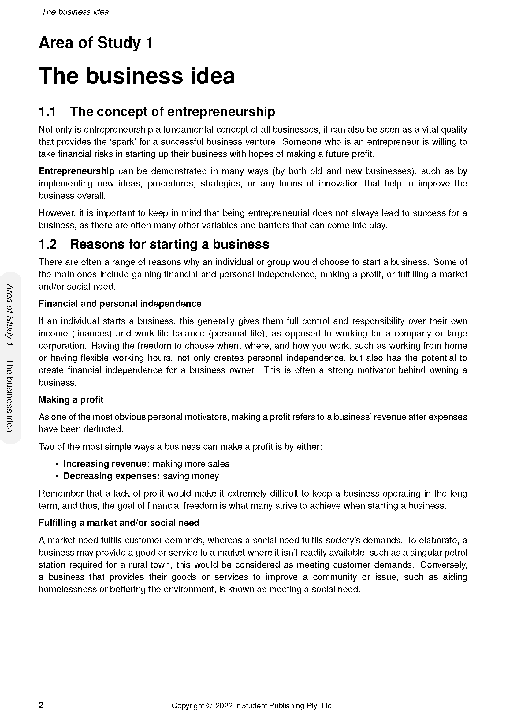 ATAR Notes VCE Business Management 1&2 Complete Course Notes (2024-2026) - Image 5