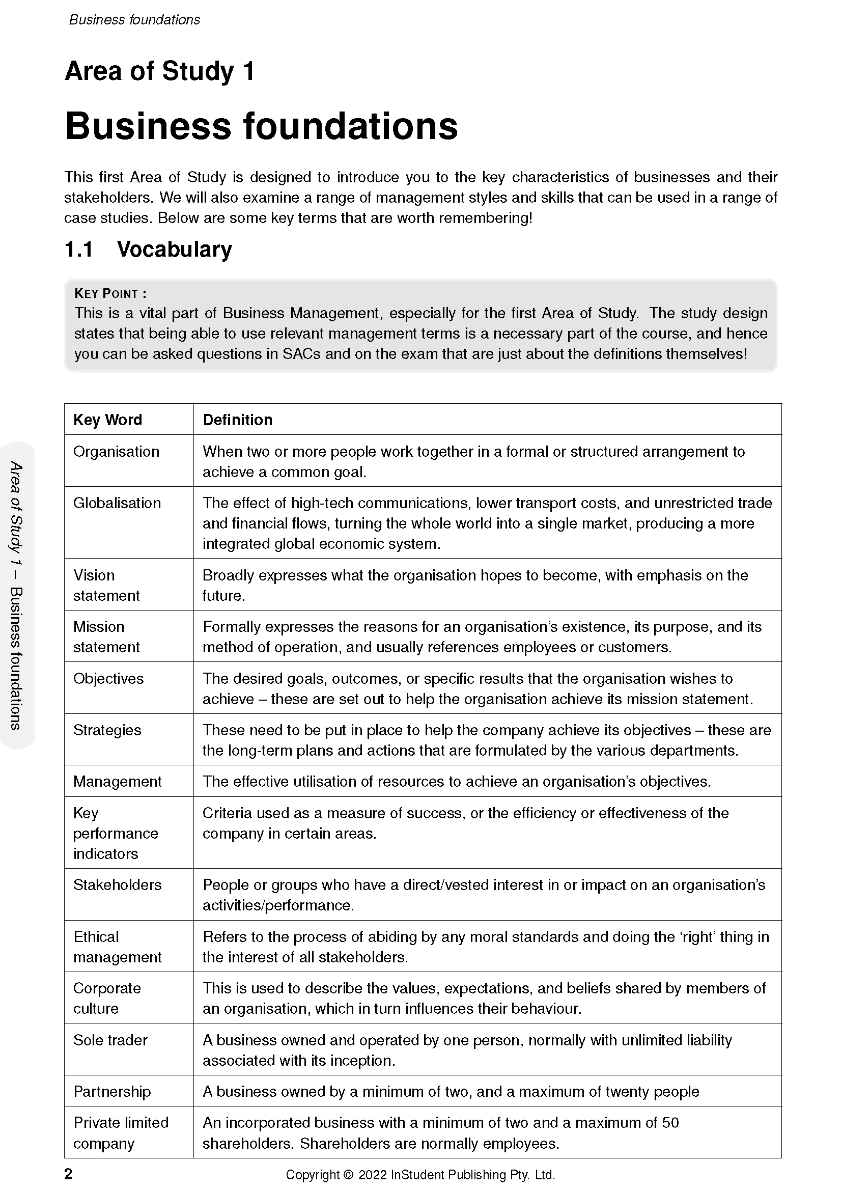 ATAR Notes VCE Business Management 3&4 Complete Course Notes (2024-2026) - Image 5