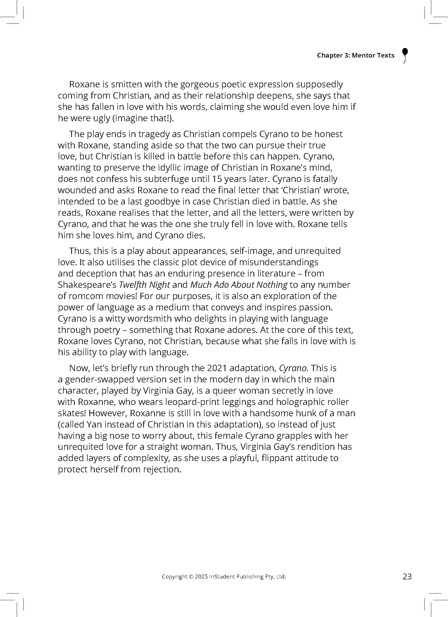 ATAR Notes VCE English 3&4 Frameworks Guide: Writing about play (2026 Edition) - Image 11