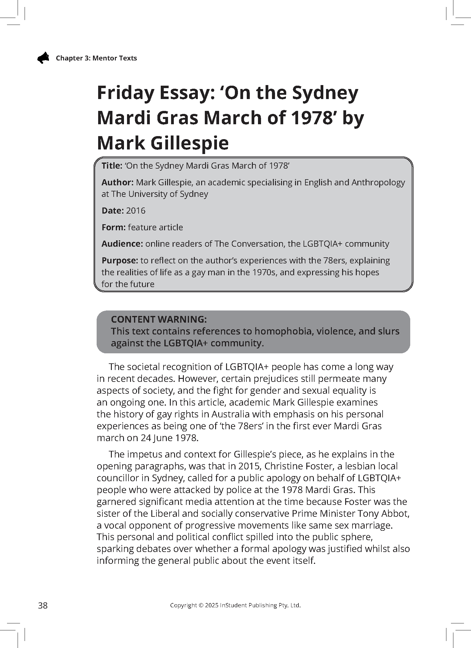 ATAR Notes VCE English 3&4 Frameworks Guide: Writing about protest (2026 Edition) - Image 11