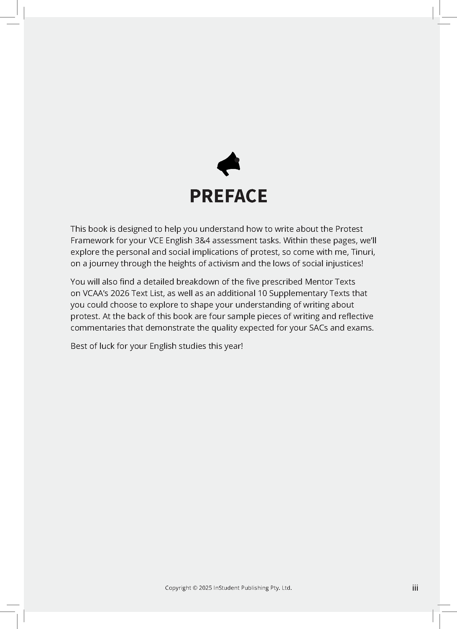ATAR Notes VCE English 3&4 Frameworks Guide: Writing about protest (2026 Edition) - Image 3