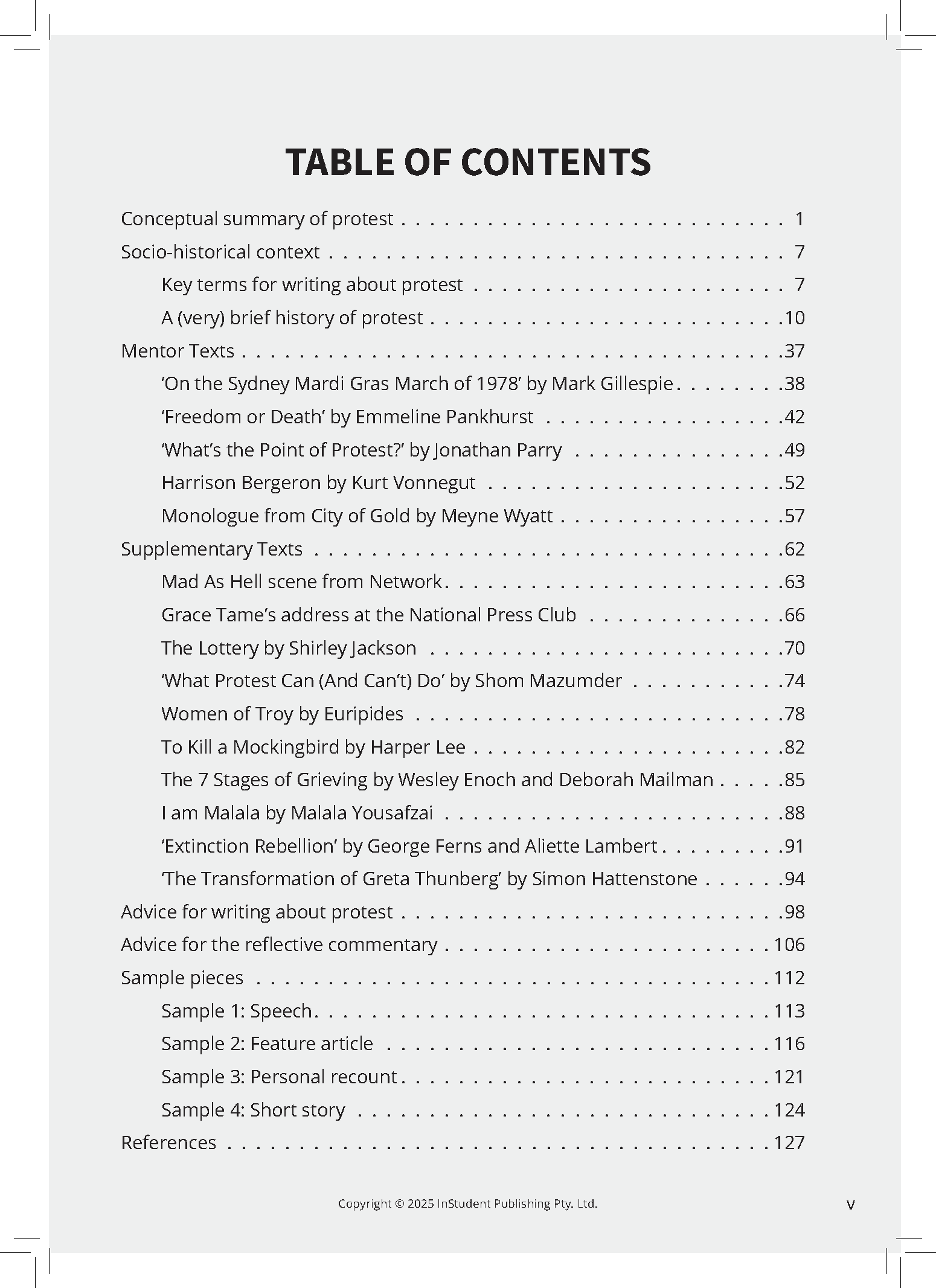 ATAR Notes VCE English 3&4 Frameworks Guide: Writing about protest (2026 Edition) - Image 4