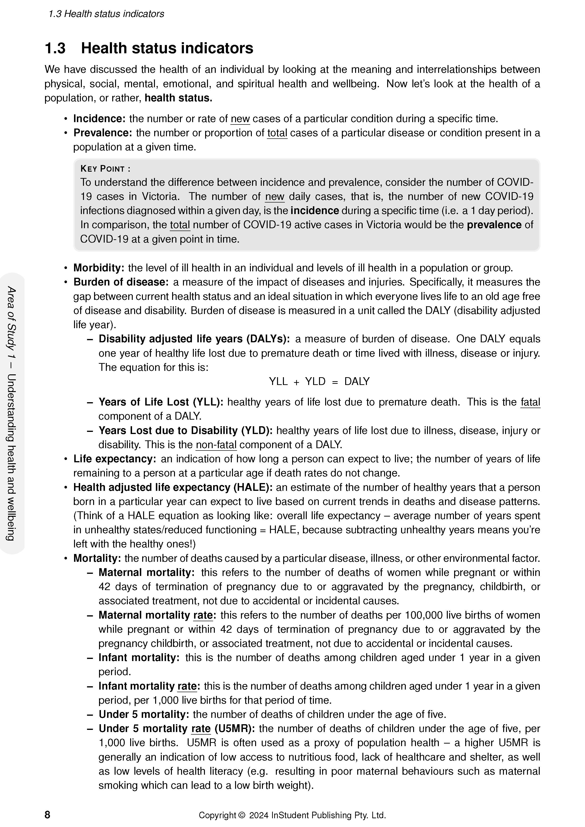 ATAR Notes VCE Health and Human Development (HHD) 3&4 Complete Course Notes (2025-2027) - Image 11