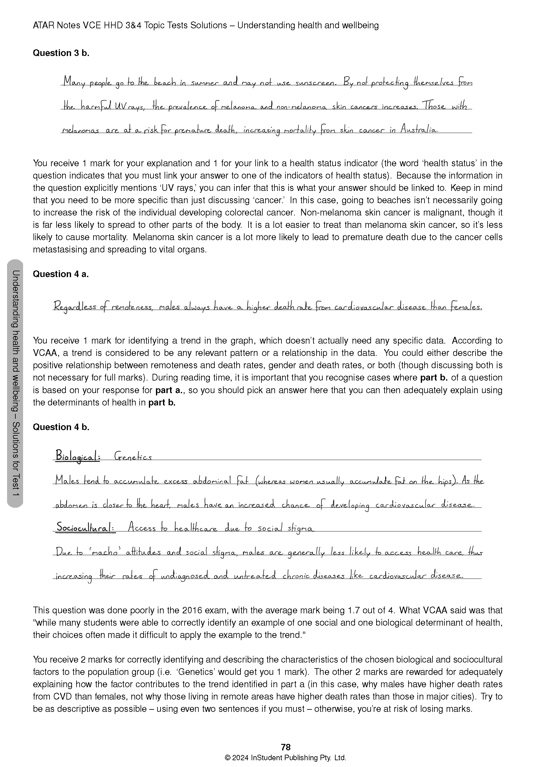 ATAR Notes VCE Health and Human Development (HHD) 3&4 Topic Tests (2025-2027) - Image 14