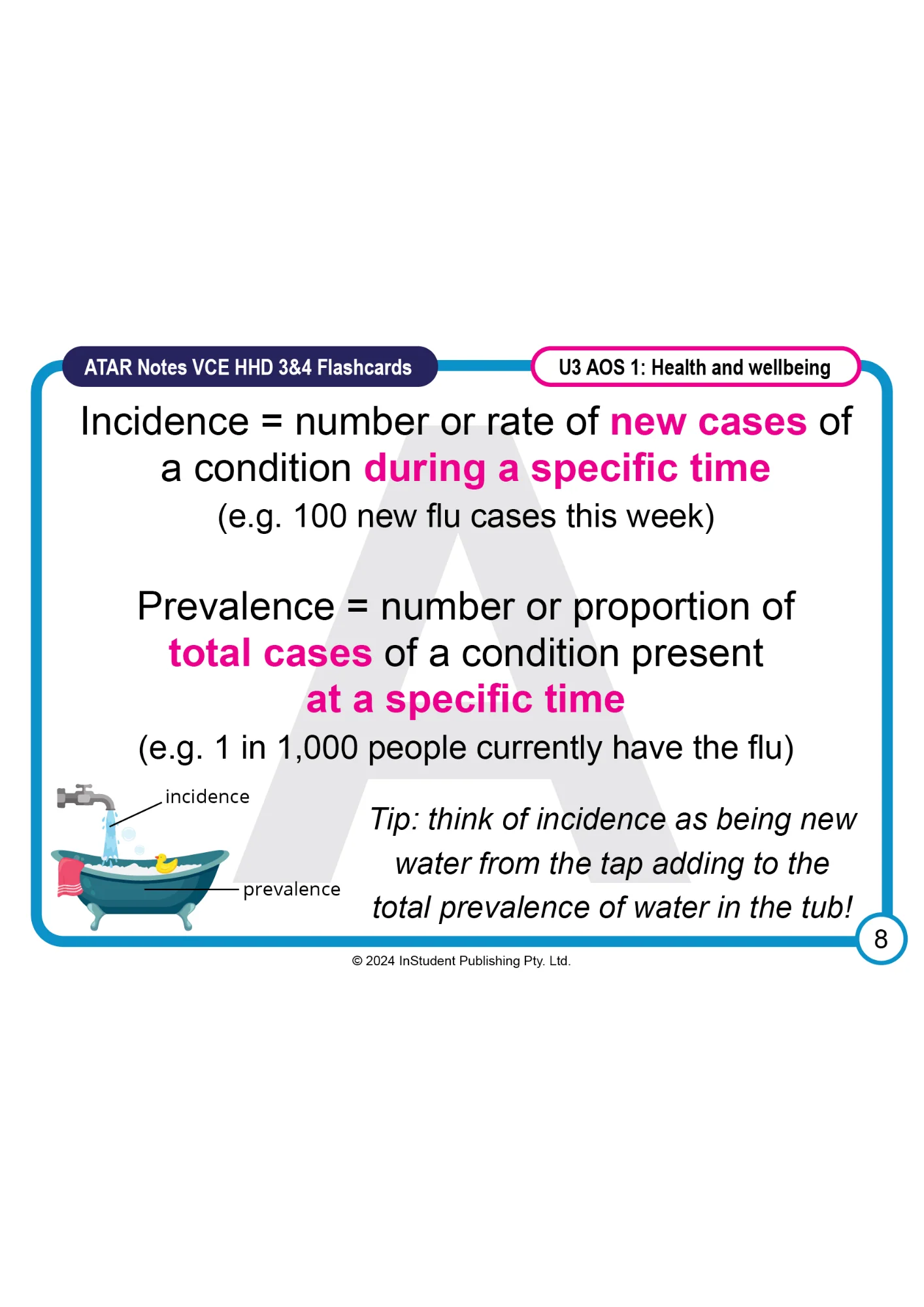 ATAR Notes VCE Health and Human Development (HHD) Units 3&4 (2025-2027) Flashcards - Image 5