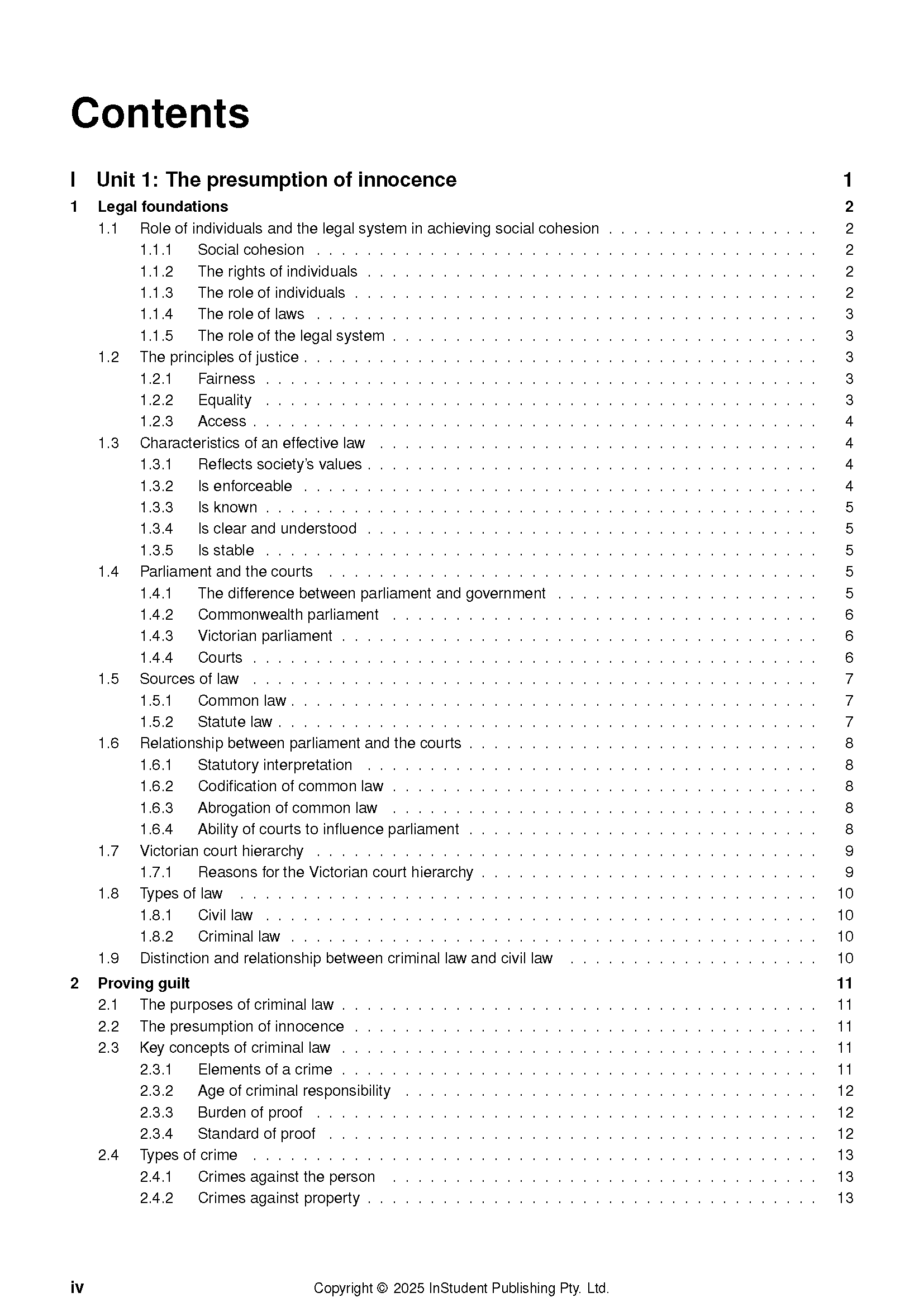 ATAR Notes VCE Legal Studies 1&2 Complete Course Notes (2026-2028) - Image 3
